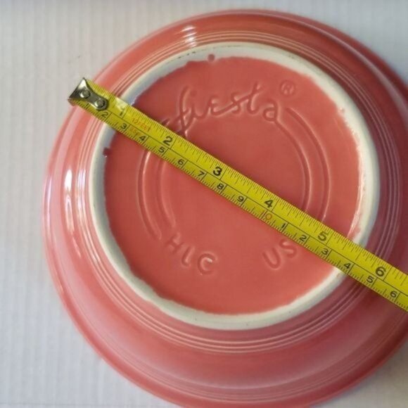 Fiestaware Fiesta CERAIC Mixing Bowl Dish CONTAINER ROSE PINK - Picture 7 of 12
